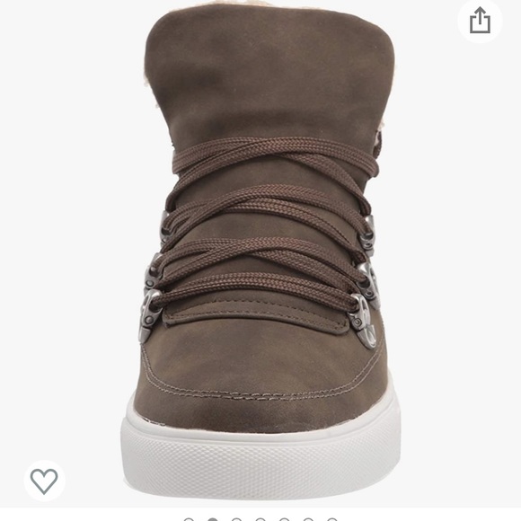 BNWT and in box faux fur sneaker - Picture 2 of 8